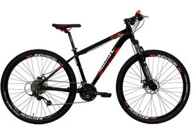 Bike 29 Taipan 21V Preto Vermelho Bike 29 Taipan 21V Preto Vermelho