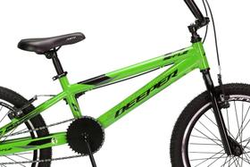 Bike Aro 20 Alumínio Deeper Bmx Style - Verde Bike Aro 20 Alumínio Deeper Bmx Style - Verde