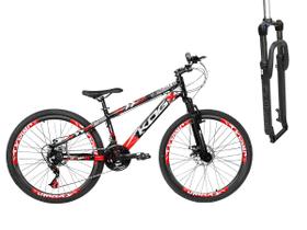 Bike Aro 26 KOG 24v Hidraulico Com Trava Tipo Viking X25