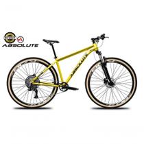 Bike Aro 29 Nero 5 Peças Inteira Absolute 12v Hollowtech Garfo Trava Remota Pneu Faixa Freio Hidráulico. Amarelo Bike Aro 29 Nero 5 Peças Inteira Absolute 12v Hollowtech Garfo Trava Remota Pneu Faixa Freio Hidráulico. Amarelo