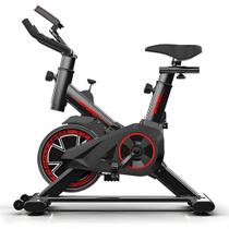 Bike Bicicleta Spinning Ergométrica Para Exercícios Com Monitor Profissional Suporta até 100kg