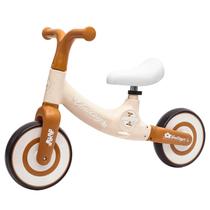 Bike Infantil Bege Educativa Sem Pedal Para Estímulo De Equilíbrio E Coordenação Até 25 Kg