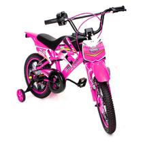 Bike Moto Cross Rosa Aro 16 UniToys