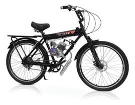 Bike Motorizada 80cc Montada Aro 26 Bikelete Tanque No Quadro Mode X Bike Motorizada 80cc Montada Aro 26 Bikelete Tanque No Quadro Mode X