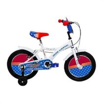 Bike Mulher Maravilha Aro 16 Bicicleta Infantil Wonder Woman - Unitoys