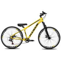 Bike para Grau Aro 26 KOG Freeride Vzan VMAXX LT - DH Transmissão 1x7 QUADRO 15 Bicicleta Freeride