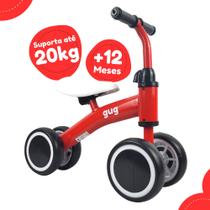 Bike Sem Pedal Bicicleta Vermelho Andador Infantil Crianças