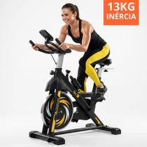 Bike Spinning Indoor Profissional Roda 13kg Silenciosa Resistente 120kg Bike Spinning Indoor Profissional Roda 13kg Silenciosa Resistente 120kg