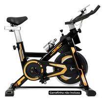 Bike Spinning Silenciosa Com Roda De Inércia De 8Kg MKFIT, Bicicleta Resistente e Prática