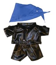 Biker Outfit Teddy Bear Clothes Fits Most 14 "- 18" Construa-A-Bear e Faça seus próprios animais de pelúcia