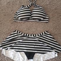 Bikini com sainha plus size G2