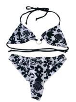 Bikini Infantil Juvenil Cortininha Calcinha De Amarrar Costão