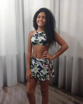 Bikini juvenil com sainha