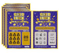 Bilhetes de loteria para raspar WINGKIND Gold Luck Pregnancy