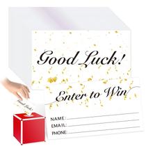 Bilhetes de rifa GOGOBAY 300 Entre para ganhar cartas de 8,9 x 5,1 cm