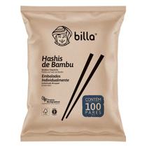 Billa Hashis De Bambu 20cm 100 Pares