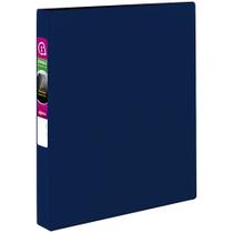 Binder Avery Durable, 3 anéis, 1 anel inclinado, azul, 220 folhas