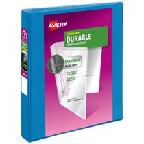 Binder Avery Durable View, 3 anéis, 1 polegada, capacidade para 250 folhas