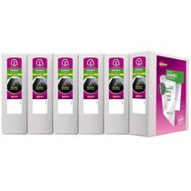 Binder Avery Durable View 3 anéis EZD de 3 polegadas x6 brancos