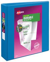 Binder Avery Durable View 3 Ring, 2 polegadas, anéis inclinados, azuis