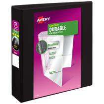 Binder Avery Durable View 3 Ring, anéis inclinados de 2 polegadas, pretos
