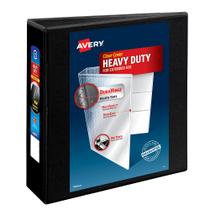 Binder Avery Heavy-Duty View, 3 anéis, 3 polegadas, 1 toque, inclinado, preto Binder Avery Heavy-Duty View, 3 anéis, 3 polegadas, 1 toque, inclinado, preto