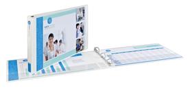 Binder Avery Heavy-Duty View 3 anéis e 1 anéis inclinados 11x17