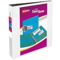 Binder Avery Two-Tone Durable View 3 Ring, inclinação de 1,5 polegadas