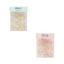 Binder Clip Bee Unique Coração 06un Binder Clip Bee Unique Coração 06un