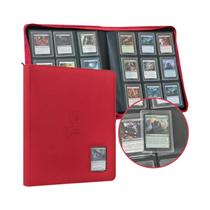 Binder De Cartões Rígidos 360 Pocket Toploader Para Cartões De 3x4, Binder De Plástico Duro Para
