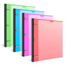 Binder INFUN Telescoping 3 anéis de 1 polegada, 4 peças com 225 folhas Binder INFUN Telescoping 3 anéis de 1 polegada, 4 peças com 225 folhas