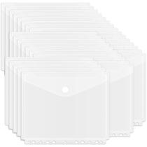 Binder Pocket EOOUT 30 unidades de envelope de poliéster transparente