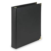 Binder Samsill Classic Collection Executive de 1,5 polegadas preta Binder Samsill Classic Collection Executive de 1,5 polegadas preta