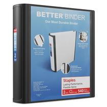 Binder Staples Better 2 polegadas preta