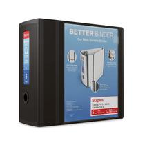 Binder Staples Better Heavy-Duty View, 5 polegadas, 1000 folhas Binder Staples Better Heavy-Duty View, 5 polegadas, 1000 folhas