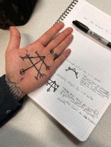 Bindrune Canalizada por Victor Valentim - Símbolo Mágico Exclusivo