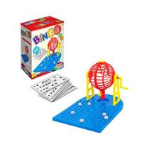 Bingo 48 Cartelas Com Globo Giratorio Brinquedo Infantil