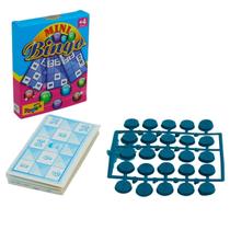 Bingo com 35 Peças com Cartelas e Números - Tudo em Caixa Bingo com 35 Peças com Cartelas e Números - Tudo em Caixa