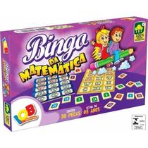 Bingo da Matematica IOB Brinquedo Infantil Recreativo