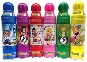 Bingo Daubers Lucky Lady, pacote com 6 cores variadas, 80 ml