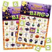 Bingo de Halloween OHOME Jogos de Halloween para 24 jogadores e crianças