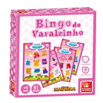 Bingo do Varalzinho Brinquedo Educativo e Pedagógico