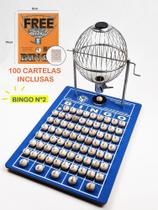 Bingo N2 Completo Cromado c/ 100 Cartelas