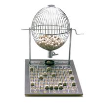 Bingo N3 Completo Cromado c/ 100 Cartelas