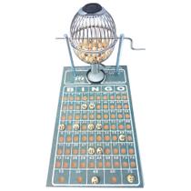 Bingo Nº1 Completo Cromado c/ 100 Cartelas