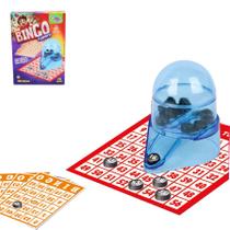Bingo Profissional Completo Grande Metal 75 Bolinhas com Cartelas
