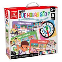 Bingo que horas são montessori