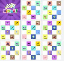 Bingo Roupas em ingles - Clothes - JOTTPLAY