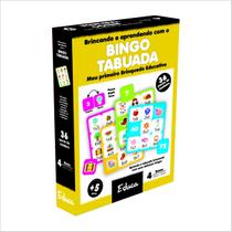 Bingo Tabuada Brinquedo Educativo E Pedagógico Didático Madeira alfabetização Infantil