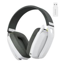 BINNUNE BW06 Headset Gamer Sem Fio PS5 PS4 PC Branco